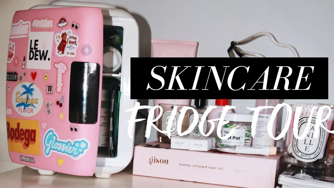 WHAT I KEEP IN MY SKINCARE FRIDGE Breast Cancer Daily