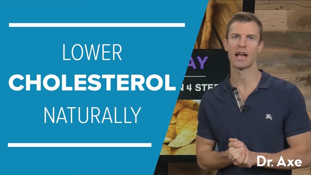 How to Lower Cholesterol Naturally in 4 Steps Dr. Josh Axe Breast